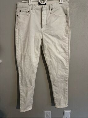 Banana Republic White Skinny Jeans